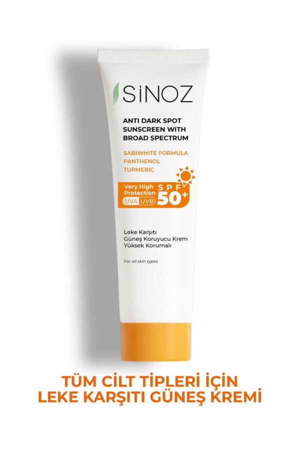 Sinoz LSF 50 – Sonnenschutzmittel für das Gesicht mit hohem Schutz, 50 ml, gegen Hautunreinheiten – für normale und trockene Haut