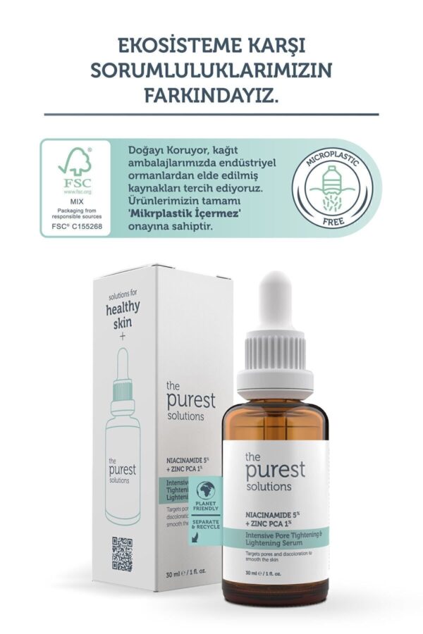 The Purest Solutions 30 ml Hautpflegeserum mit Niacinamid 5 % und Zink Pca 1 % – gegen Mitesser und Akne – Bild 5