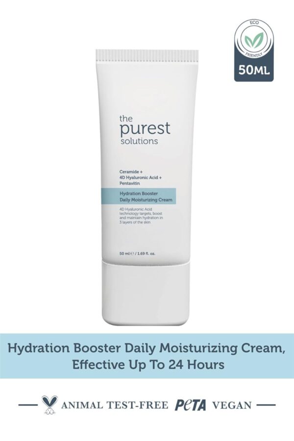 The Purest Solutions Feuchtigkeits-Booster-Feuchtigkeitscreme – Ceramid + 4D Hyaluronsäure – Bild 2