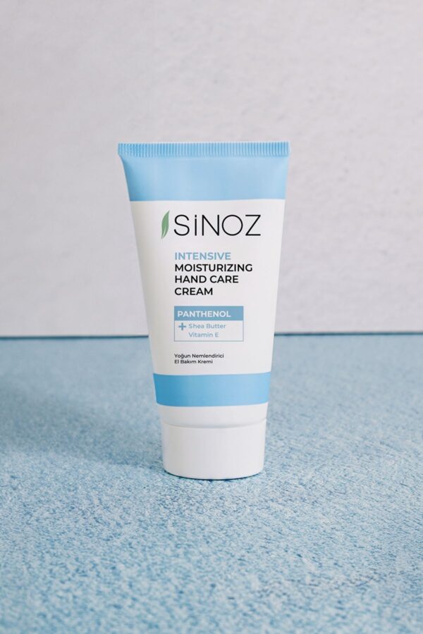 Sinoz Intensiv feuchtigkeitsspendende Handpflegecreme mit Vitamin E und Panthenol – 50 ml – Bild 5