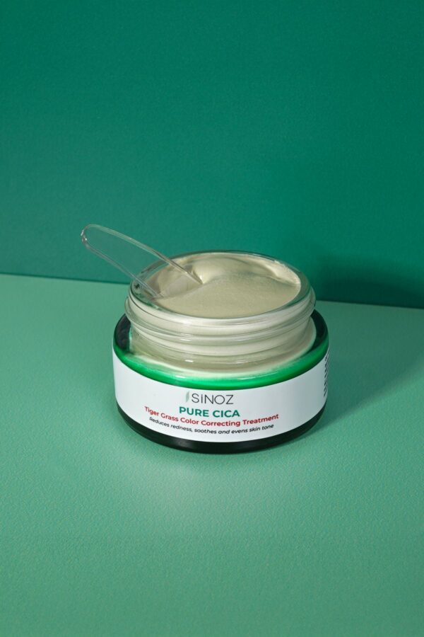 Sinoz 15 ml Pure Cica Tiger Grass Tone – gleichmäßige und intensiv reparierende Gesichtscreme – Bild 8