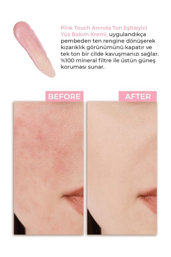 Sinoz Pink Face Sunscreen – Instant Tone Equalizer, Feuchtigkeitscreme Spf50 – Bild 6