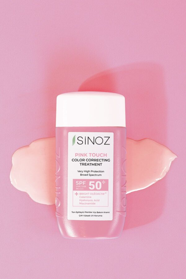 Sinoz Pink Face Sunscreen – Instant Tone Equalizer, Feuchtigkeitscreme Spf50 – Bild 9