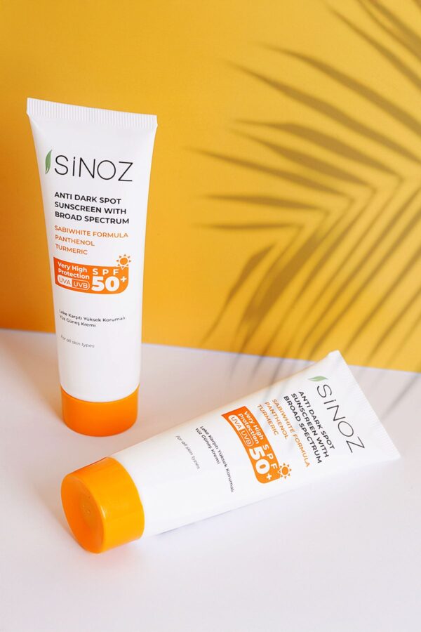 Sinoz LSF 50 – Sonnenschutzmittel für das Gesicht mit hohem Schutz, 50 ml, gegen Hautunreinheiten – für normale und trockene Haut – Bild 7