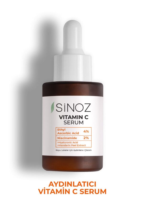 Sinoz Tone Equalizing Brightening Vitamin C 4 % Niacinamid 2 % Gesichtsserum 30 ml für jede Haut